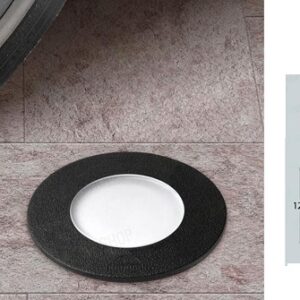 Ceci 90 Incasso Pavimento Carrabile GU10 3,5w Natura nero